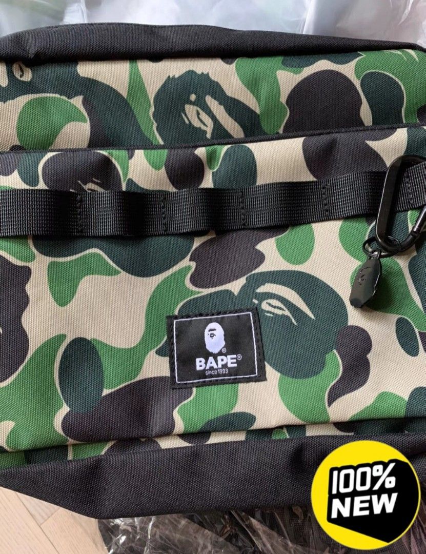 Original Bape A Bathing Ape Sling Bag Crossbody Bag, Men's Fashion