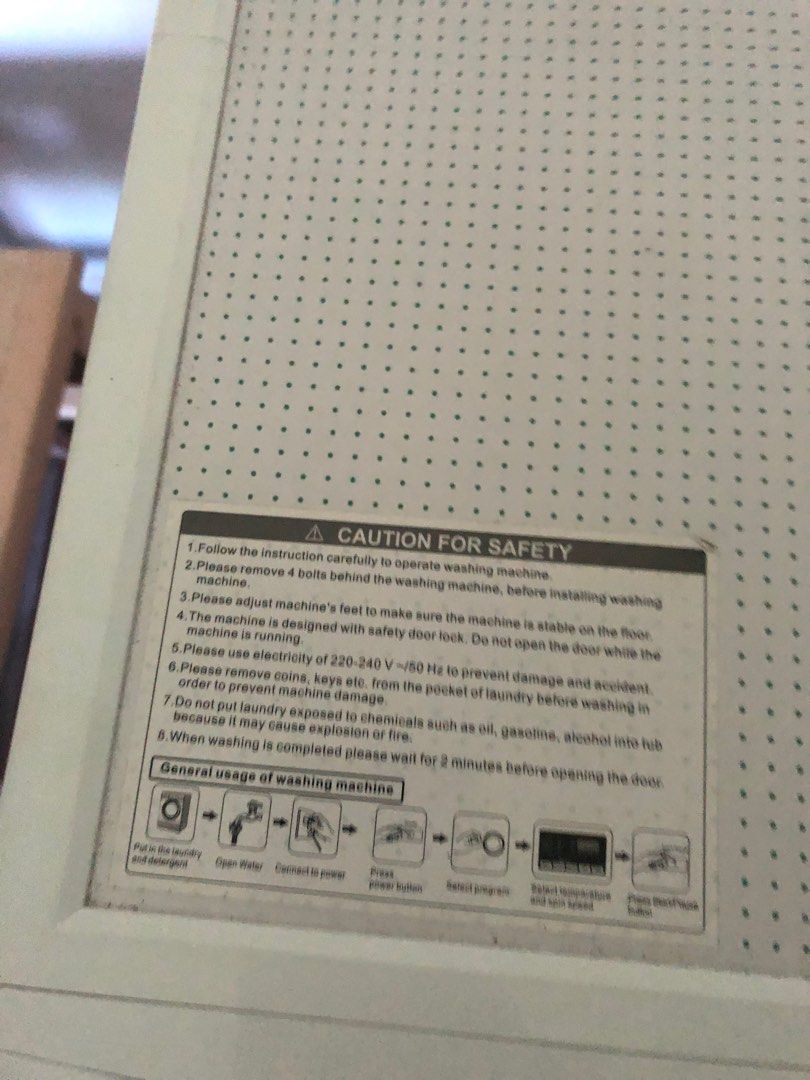 panasonic front load washer, TV & Home Appliances, Washing Machines and