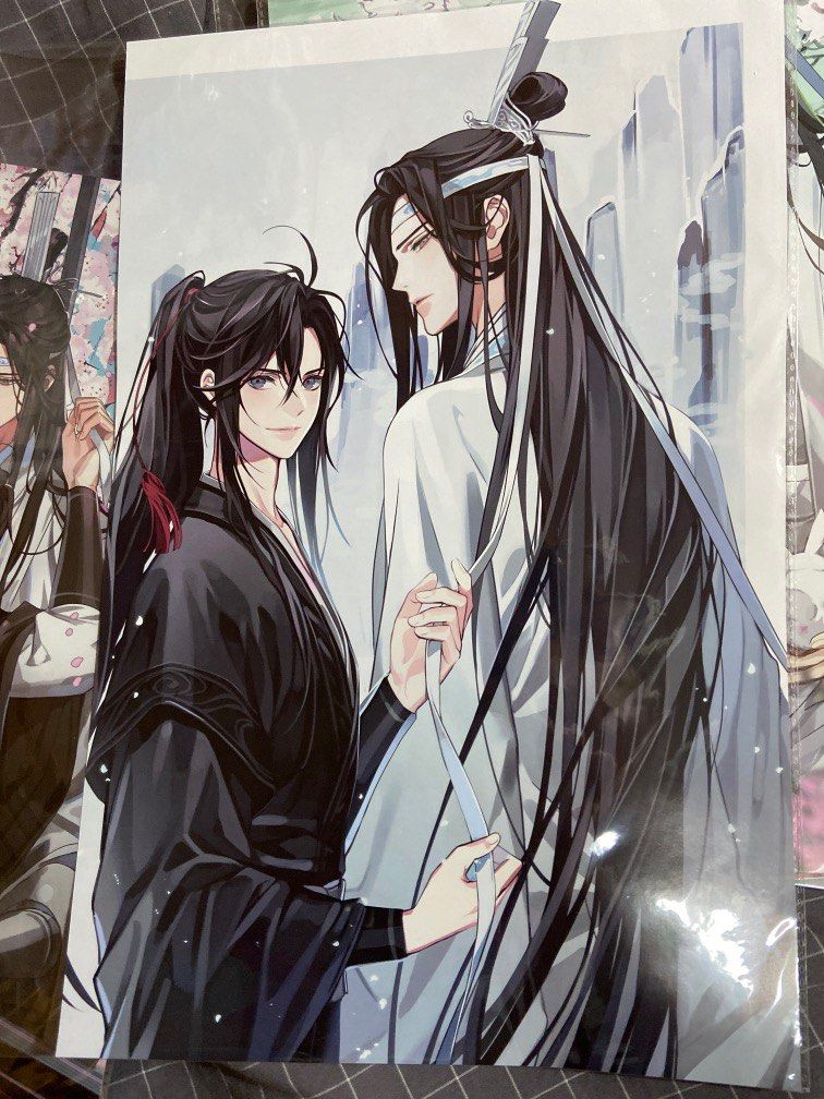 魔道祖師 天官賜福 PASH! ILLUSTRATION FILE ポスター 主婦と生活社 - 美品 PASH! ILLUSTATION FILE 2021-2023魔道祖師