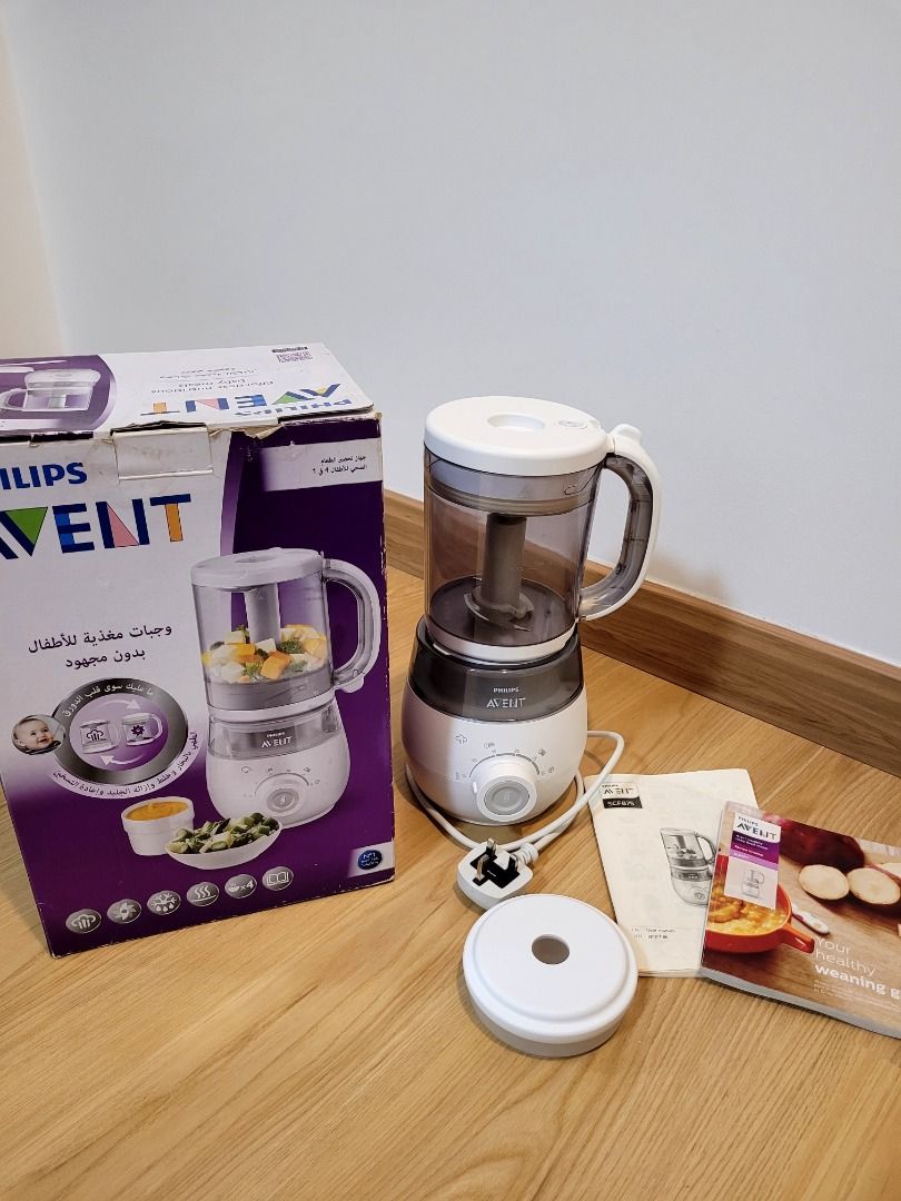 Philips Avent 4 in 1 Baby Food Maker Blender Processor, Babies & Kids