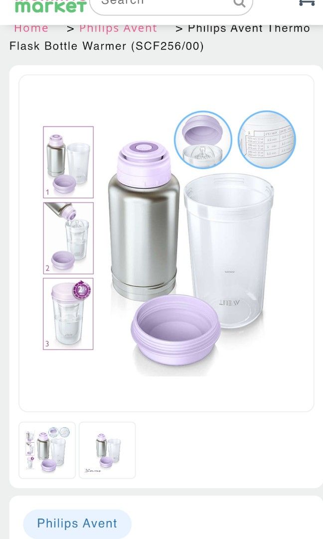 Philips Avent Bottle Warmer Scf256 Avent Thermos Warmer Philips