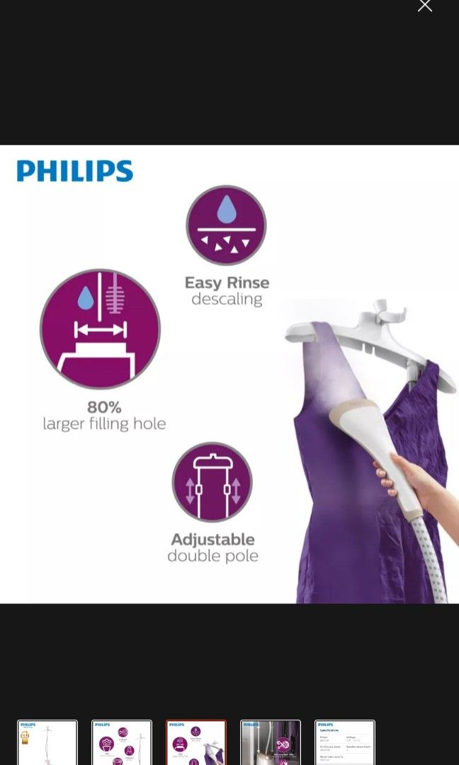 Philips Garment Steamer, TV & Home Appliances, Irons & Steamers on