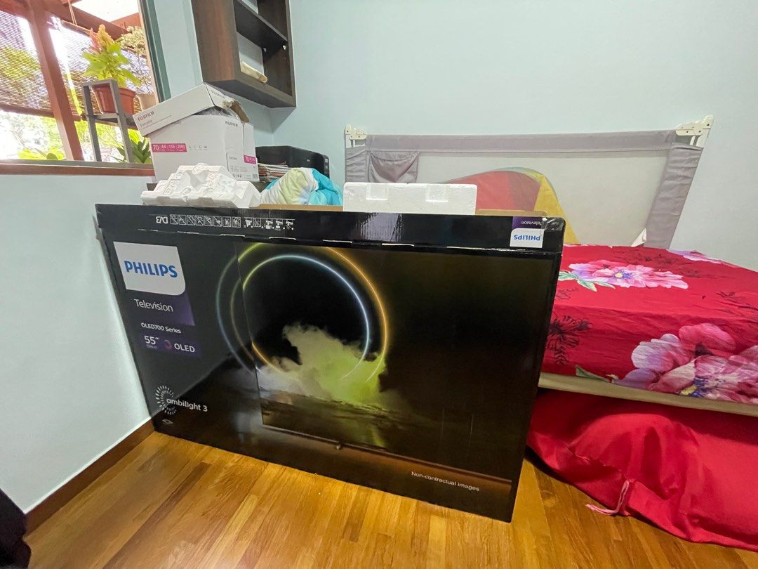 Philips TV OLED 55 inch box, TV & Home Appliances, TV & Entertainment