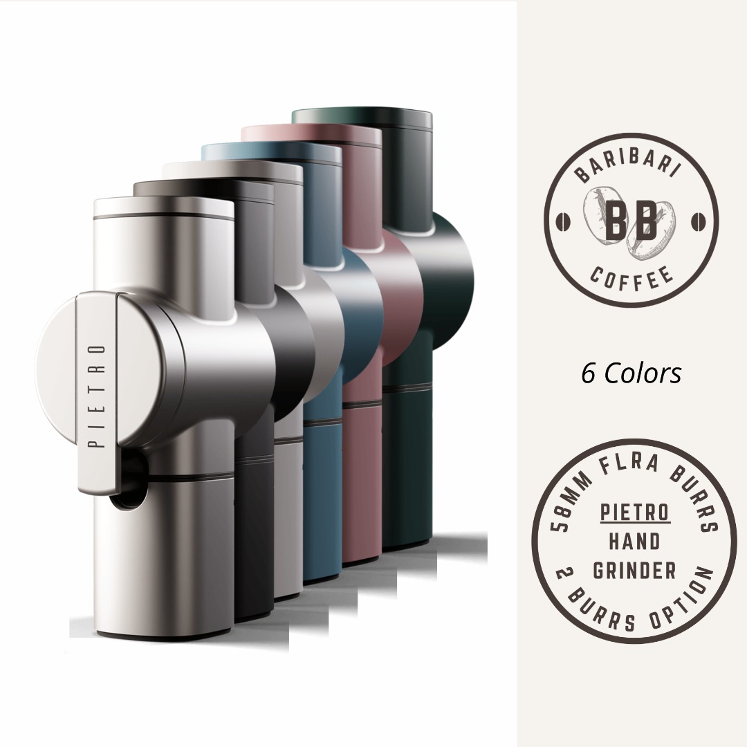 Pietro Hand Grinder 58mm Flat Burrs, TV & Home Appliances, Kitchen