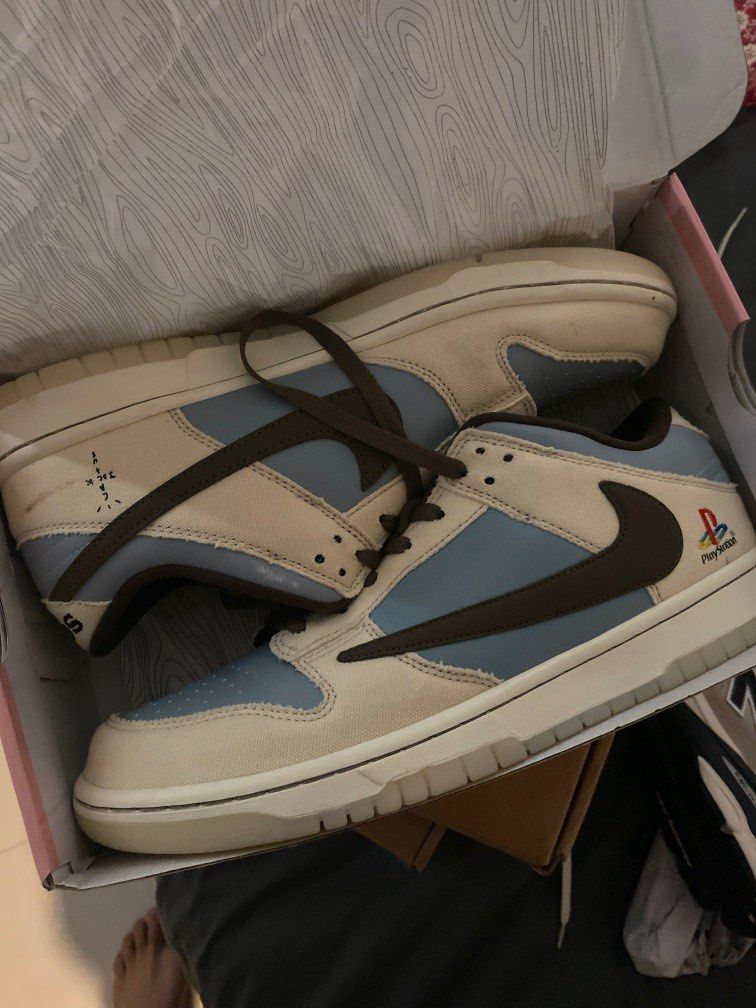 cactus jack playstation dunks