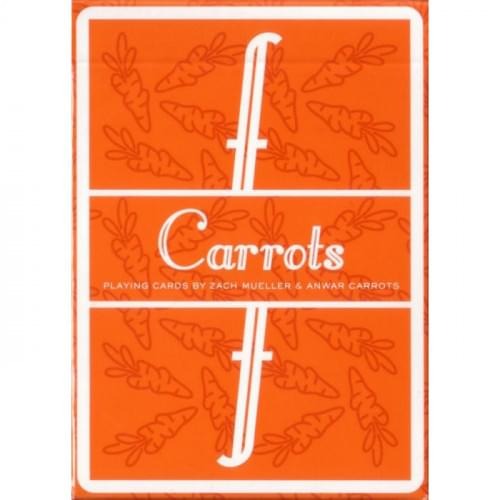 Poker Cards Fontaine Carrots V1 (Orange) Playing Cards, Collab with