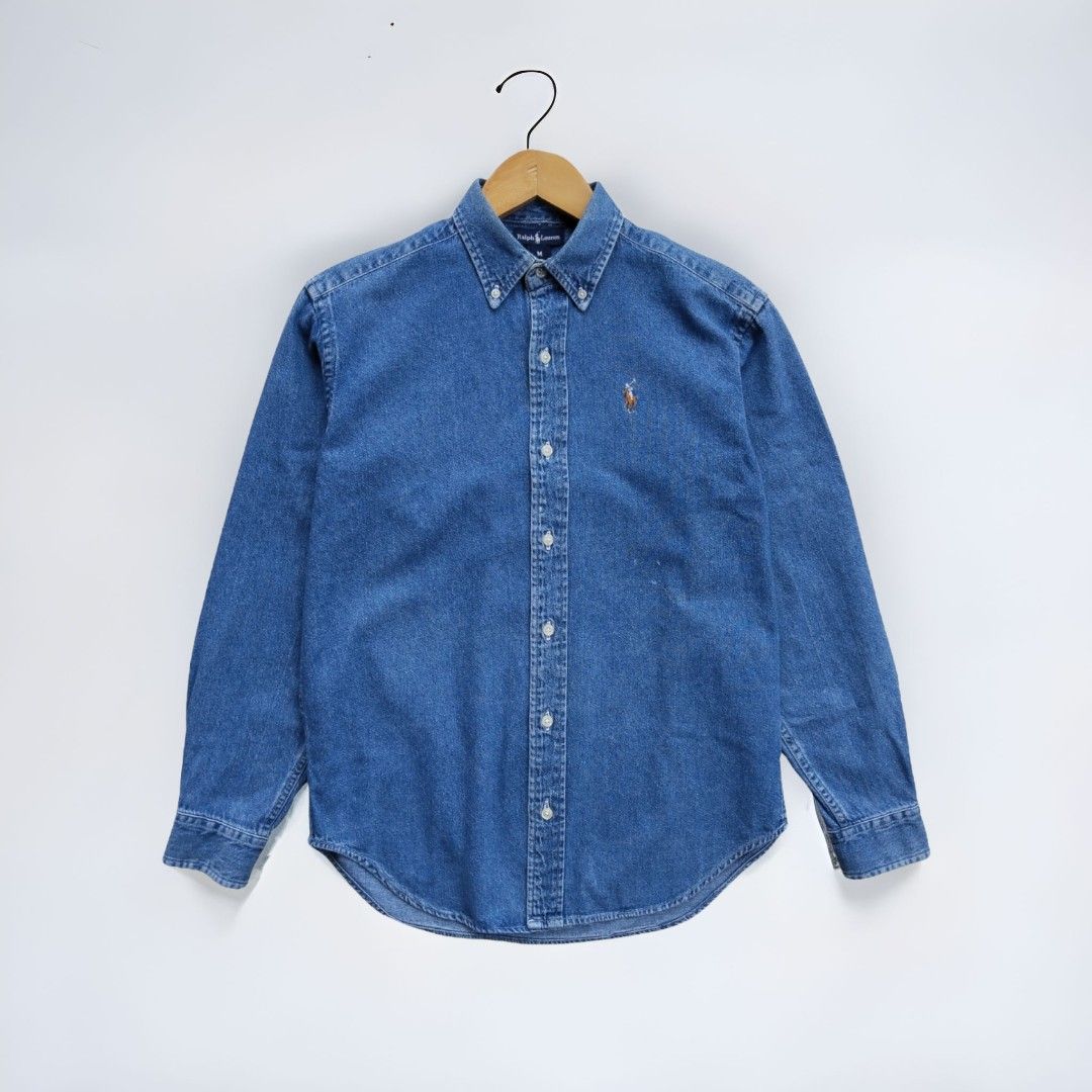 Polo ralph lauren deals denim button down