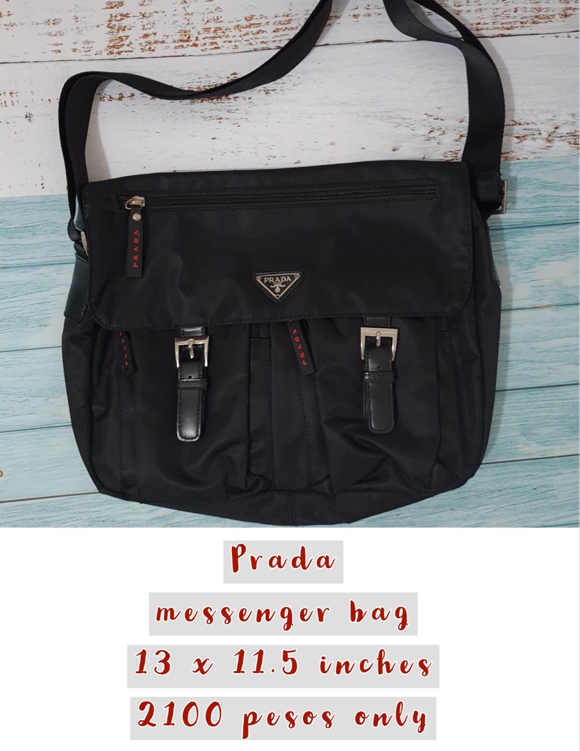 Prada Messenger Bag on Carousell
