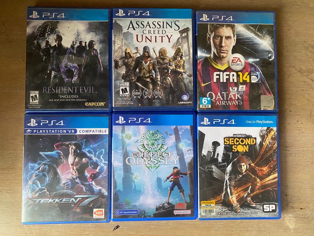 PS4 GAMES Video Gaming Video Games PlayStation on Carousell