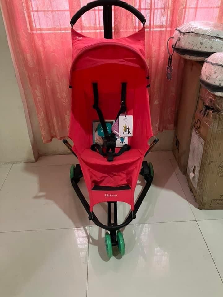 Quinny Yezz Stroller ! ♥️ (Category: Strollers) located in Quezon City. Submitted by gratefulmomanddadph (Listing ID 1215533470, Image 2). Description: When you’re ready to get out and explore the city without being weighed down by a bulky stroller QUINNY YEZZ STROLLER is the perfect fit ! ♥️ ✅ 5.89 kg . ✅ Compact When Fold & Easy to Carry bcoz of the handy carrying straps . ✅ One Step Fold & Easy to Open too . ✅ Water Resistant Fabric & Comfy Ha