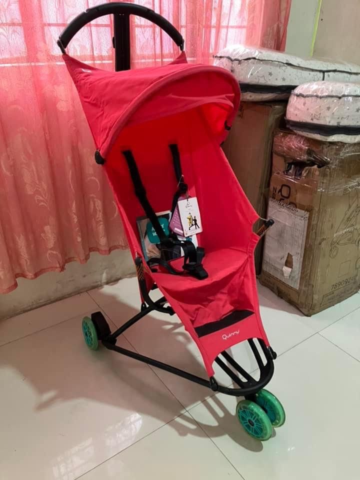 Quinny Yezz Stroller ! ♥️ (Category: Strollers) located in Quezon City. Submitted by gratefulmomanddadph (Listing ID 1215533470, Image 3). Description: When you’re ready to get out and explore the city without being weighed down by a bulky stroller QUINNY YEZZ STROLLER is the perfect fit ! ♥️ ✅ 5.89 kg . ✅ Compact When Fold & Easy to Carry bcoz of the handy carrying straps . ✅ One Step Fold & Easy to Open too . ✅ Water Resistant Fabric & Comfy Ha