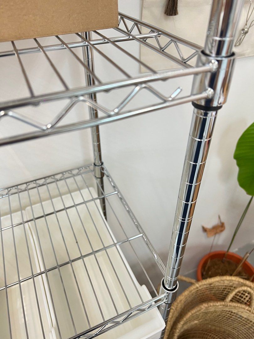 Rack with castor not Ikea, Furniture & Home Living, Furniture, Shelves