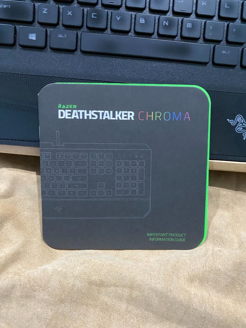 Razer DEATHSTALKER CHROMA Gaming Keyboard, Computers & Tech, Parts ...
