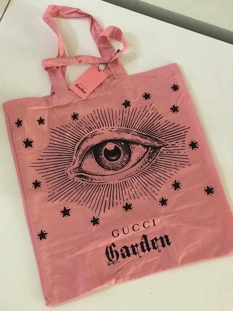 GUCCI GARDEN Museum Tote Bag Paper Bag Notebook Free Shipping