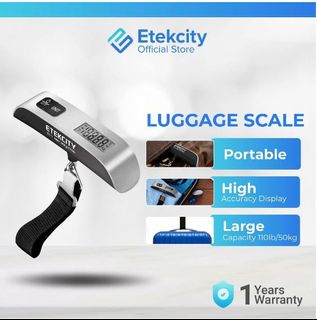 travel inspira Luggage Scale 50KG Portable Digital, Hobbies & Toys