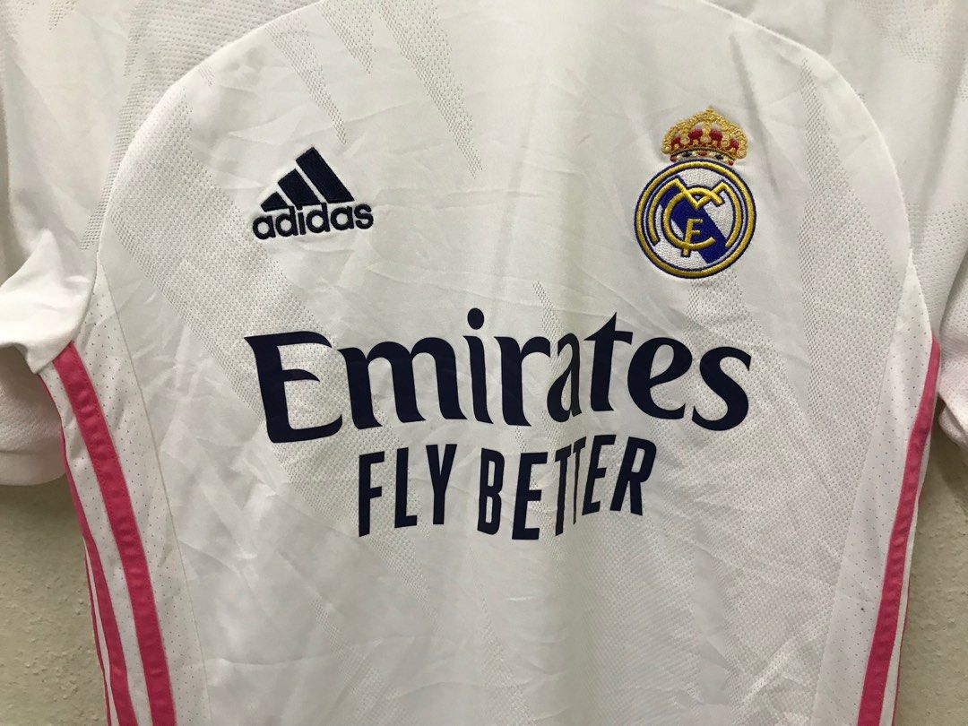 Real Madrid Home Jersey 2020, Men's Fashion, Activewear on Carousell