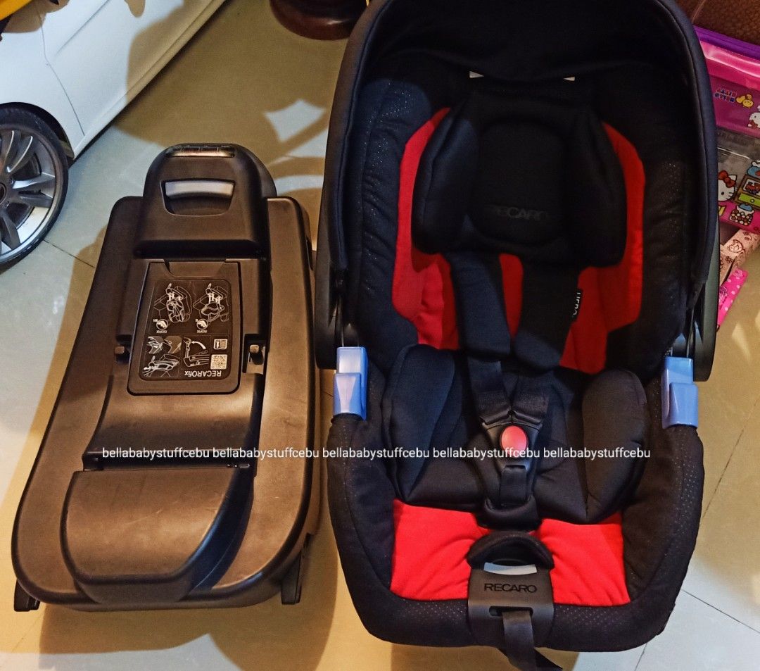 Recaro Privia Ruby Infant Carseat (Category: Car Seats) located in Cebu City. Submitted by bellababystuffcebu (Listing ID 1215590940, Image 3). Description: Recaro Privia Ruby Infant Carseat Preloved in very good condition For Newborn until 19lbs Please see video for reference https://www.facebook.com/100064563340443/posts/581582774003829/ #infantcarseat #infantcarseatforsale #recaroprivia #recarocarseat #carseatforsale #newborncarseat.