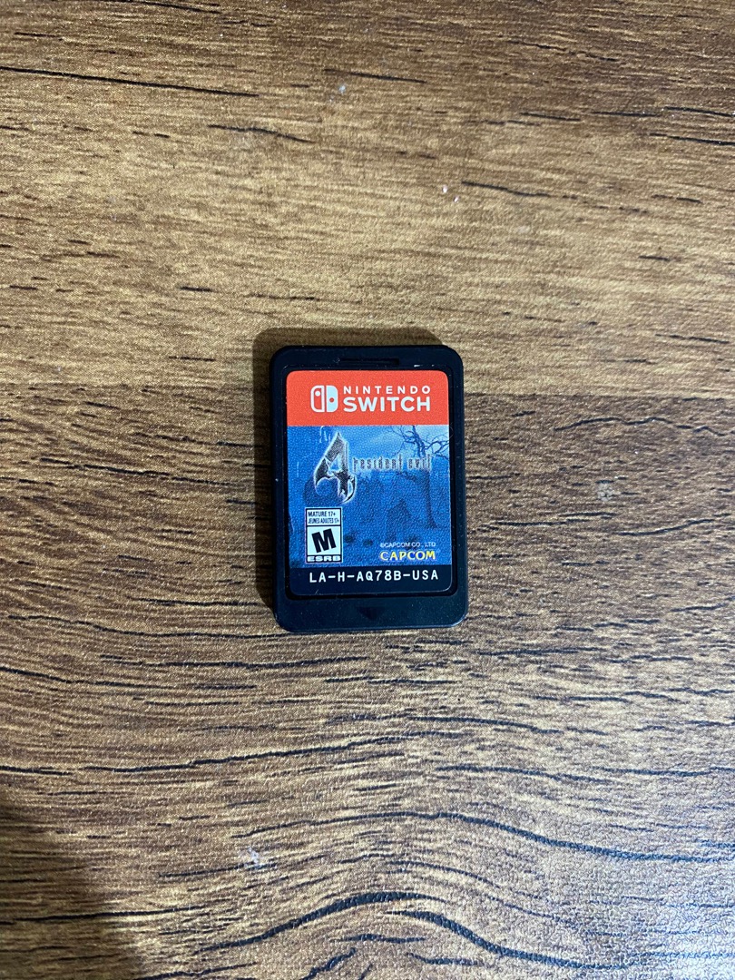 Resident Evil 4 for Nintendo Switch (Cartridge Only), Video Gaming ...