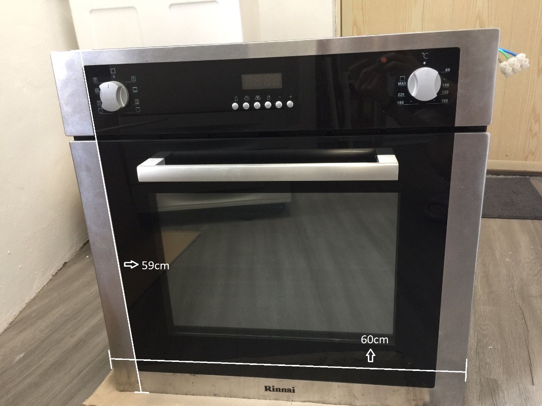 RINNAI Builtin Oven RBO85ETIX, TV & Home Appliances, Kitchen