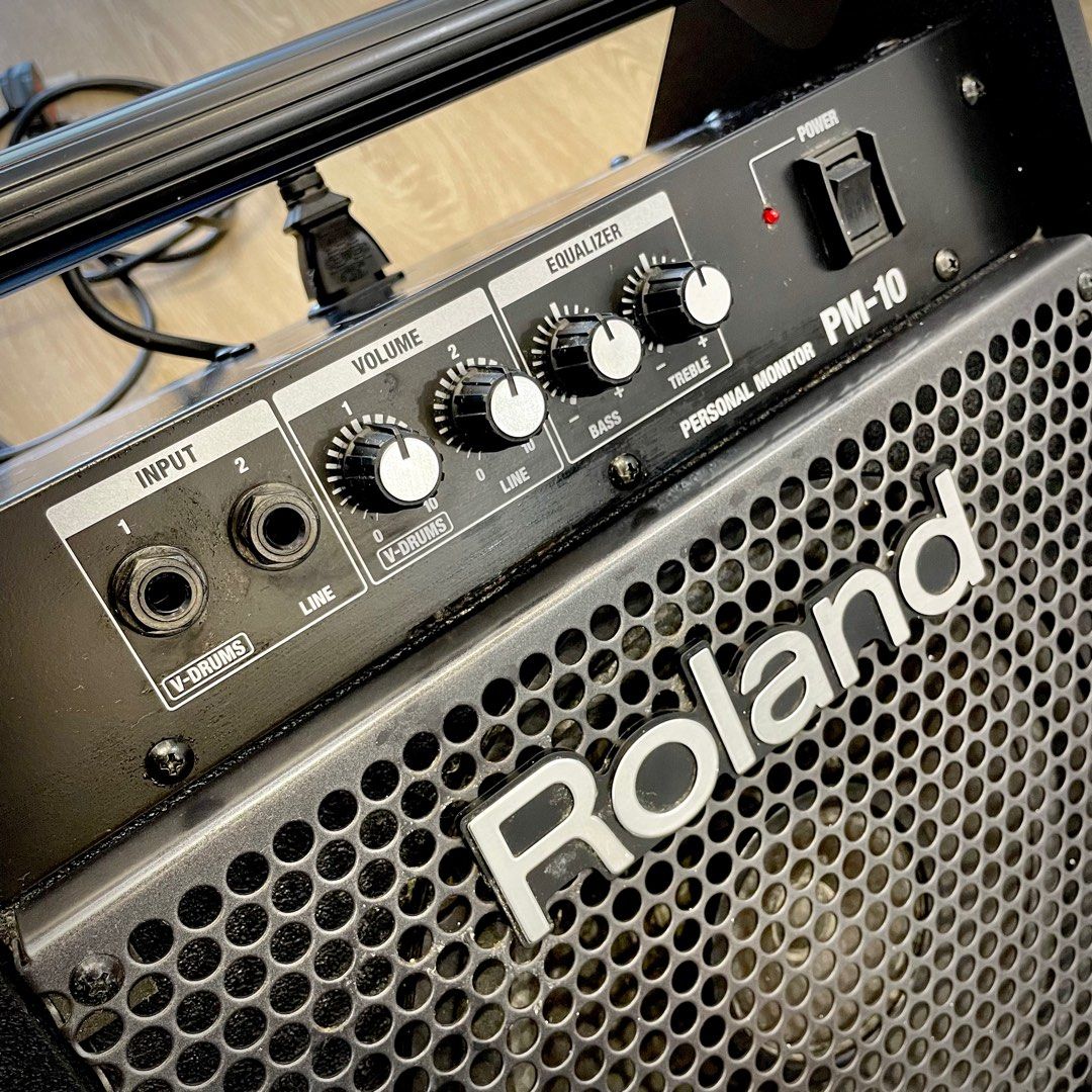 Roland PM10 VDrum Speaker Monitor, Hobbies & Toys, Music & Media, Musical Instruments on Carousell