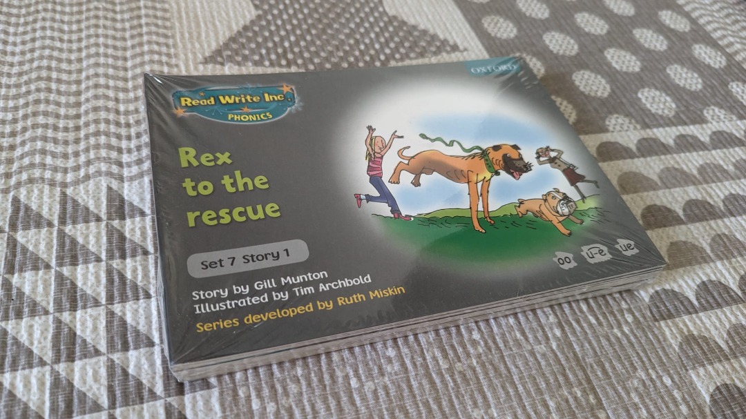 RWI Read Write Inc. Phonics Grey Set 7 Core Storybooks (Mixed Pack of