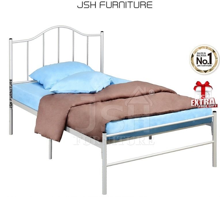S110 Super Single Metal Frame / Katil Besi Super Single, Furniture & Home Living, Furniture, Bed