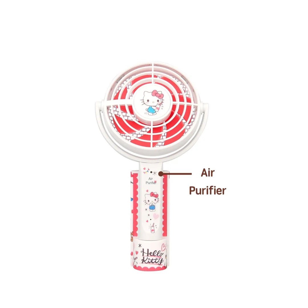 Sanrio Air Purifier Portable Fan Hello Kitty Kuromi My Melody Little