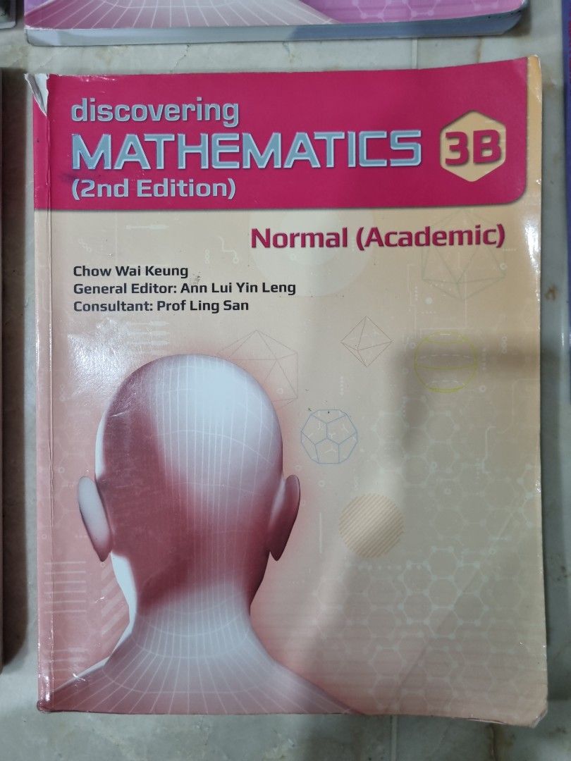 Secondary school math textbook S3/4/5, Hobbies & Toys, Books