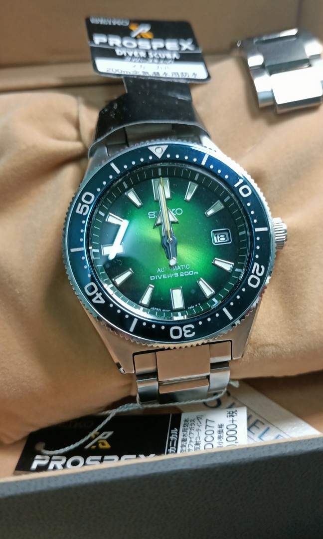 Seiko Prospex Green SBDC077 Special Edition 62MAS, Men's Fashion, Watches &  Accessories, Watches on Carousell