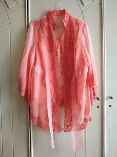 Set Atasan Kebaya Bordir Payet + Camisole