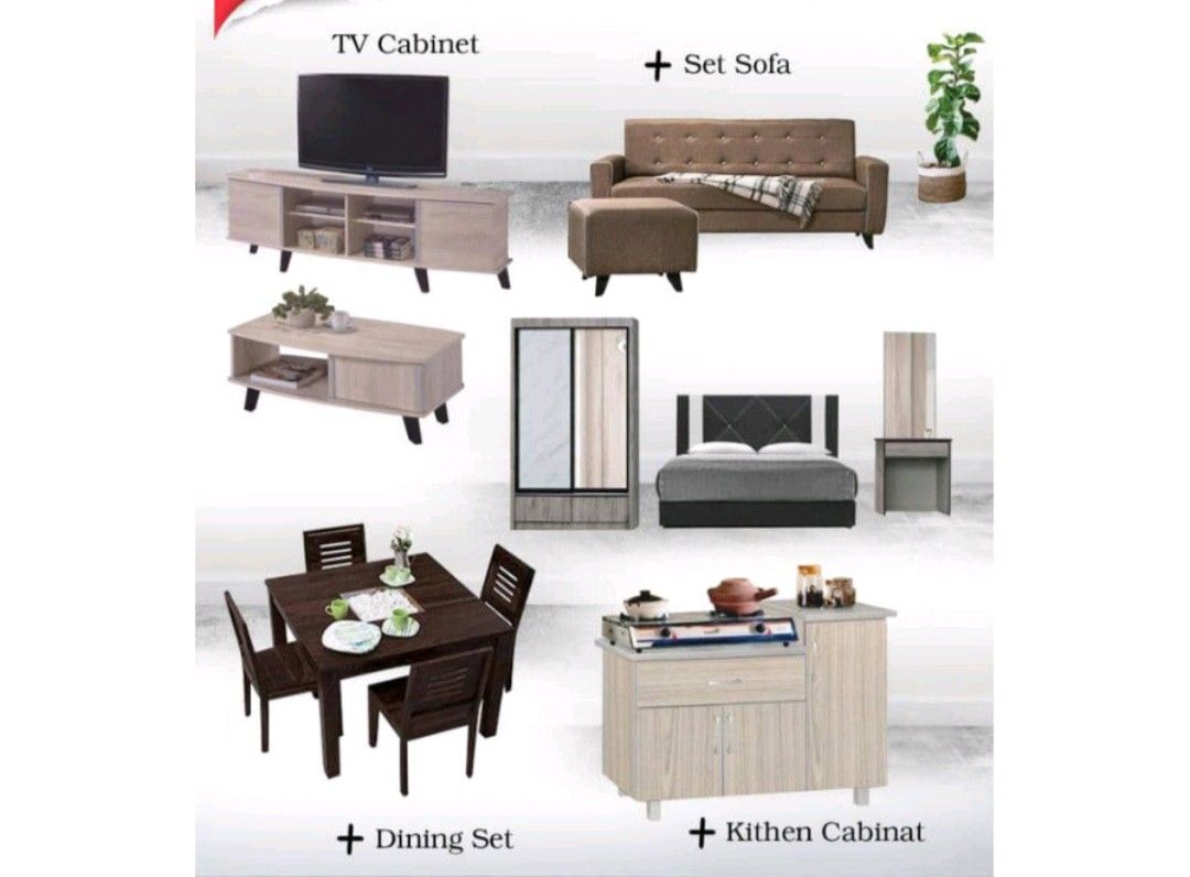 set full house, Furniture & Home Living, Furniture, Other Home