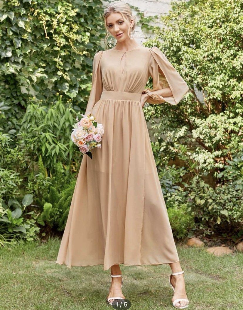 Bridesmaid Dress Shein Chiffon Dresses Bridesmaids Dress At Shein  R/WeddingsPhilippines