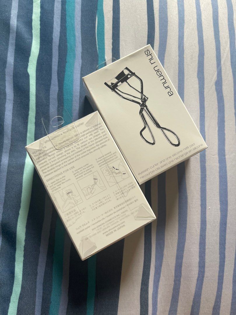 Shu uemura eyelash curler (Category: Makeup) located in Quezon City. Submitted by klosetmanila (Listing ID 1215507585, Image 2). Description: Extras from recent Japan trip Boxes sealed Comes with 1 silicone refill pad.