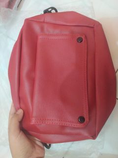 Slingbag Merah Polos Unisex