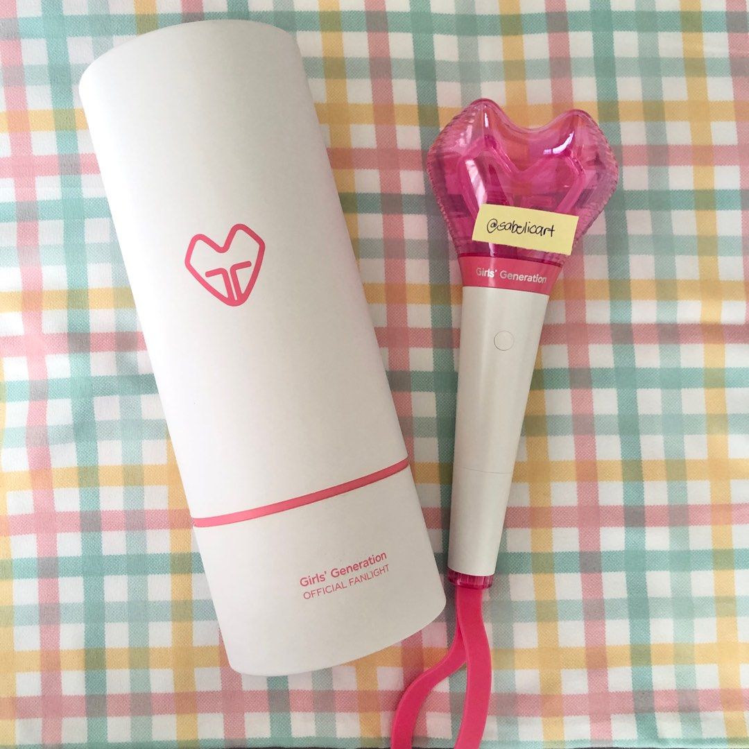 SNSD OFFICIAL LIGHTSTICK MOLARBONG FANLIGHT GIRLS GENERATION, Hobbies & Toys, Memorabilia