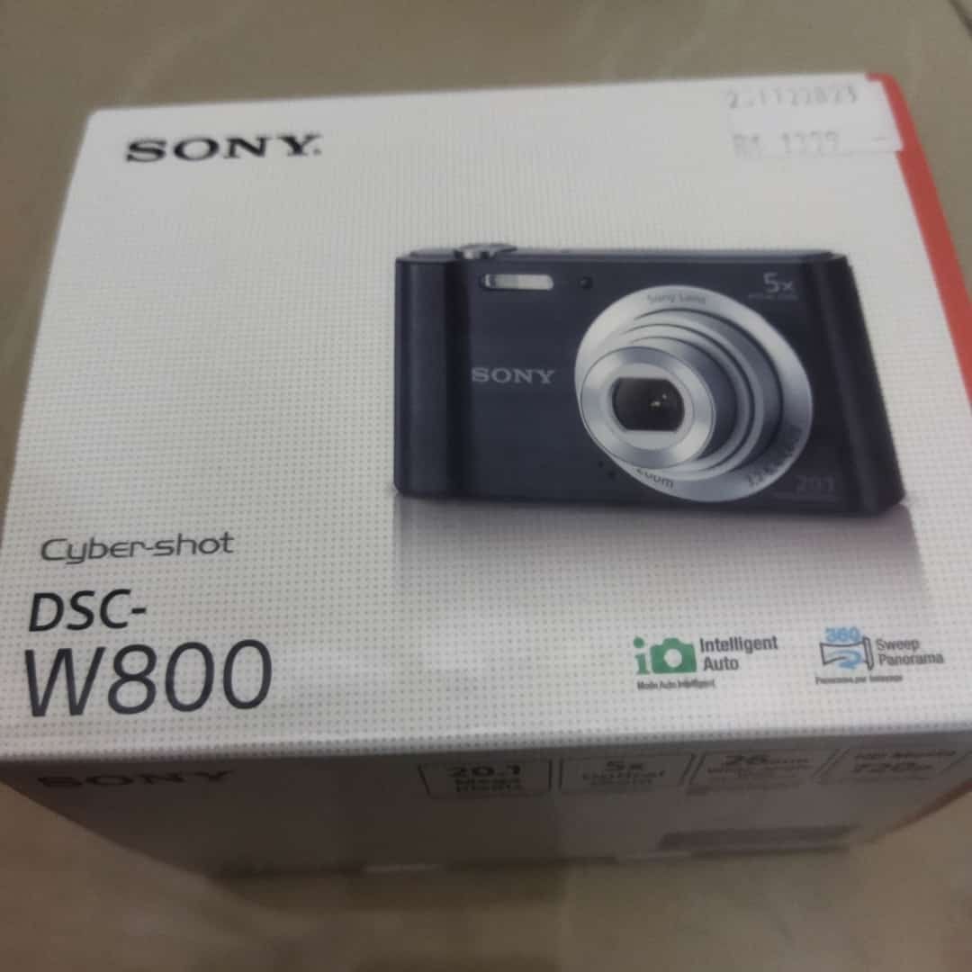 CCD Sensor Camera, Macro & Panoramic Photos, DSC-W800