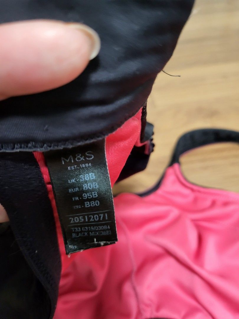 Sports Bra Marks and Spencer, Women's Fashion, New Undergarments