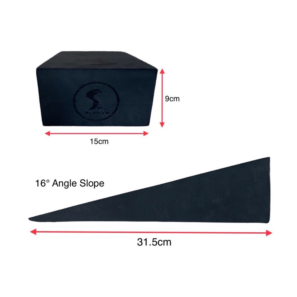Squat Ramp / Exercise Foot / Wrist Wedges (Yoga , Rehab, Training ...