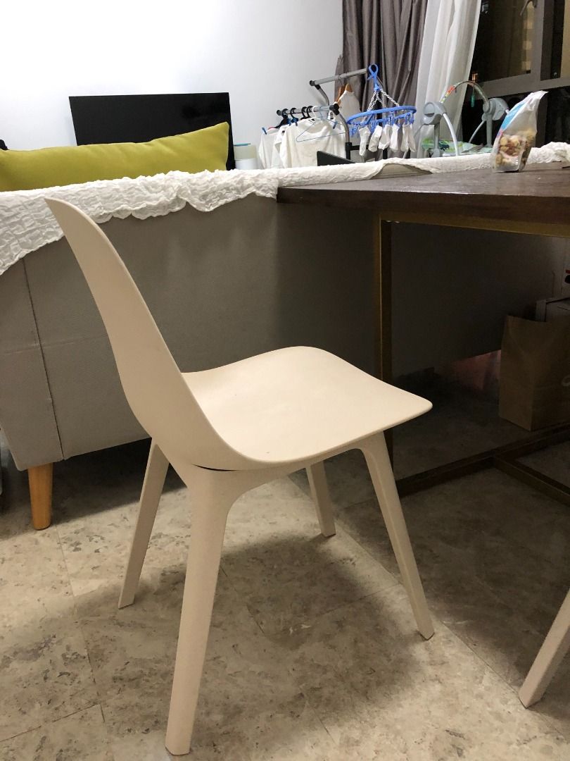 Sturdy IKEA ODGER Dining/study Chair, Furniture & Home Living