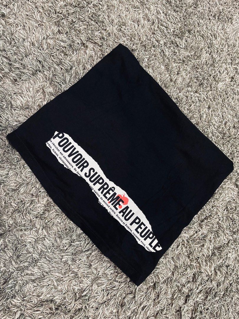 Supreme Headline Tee L size T Carousell