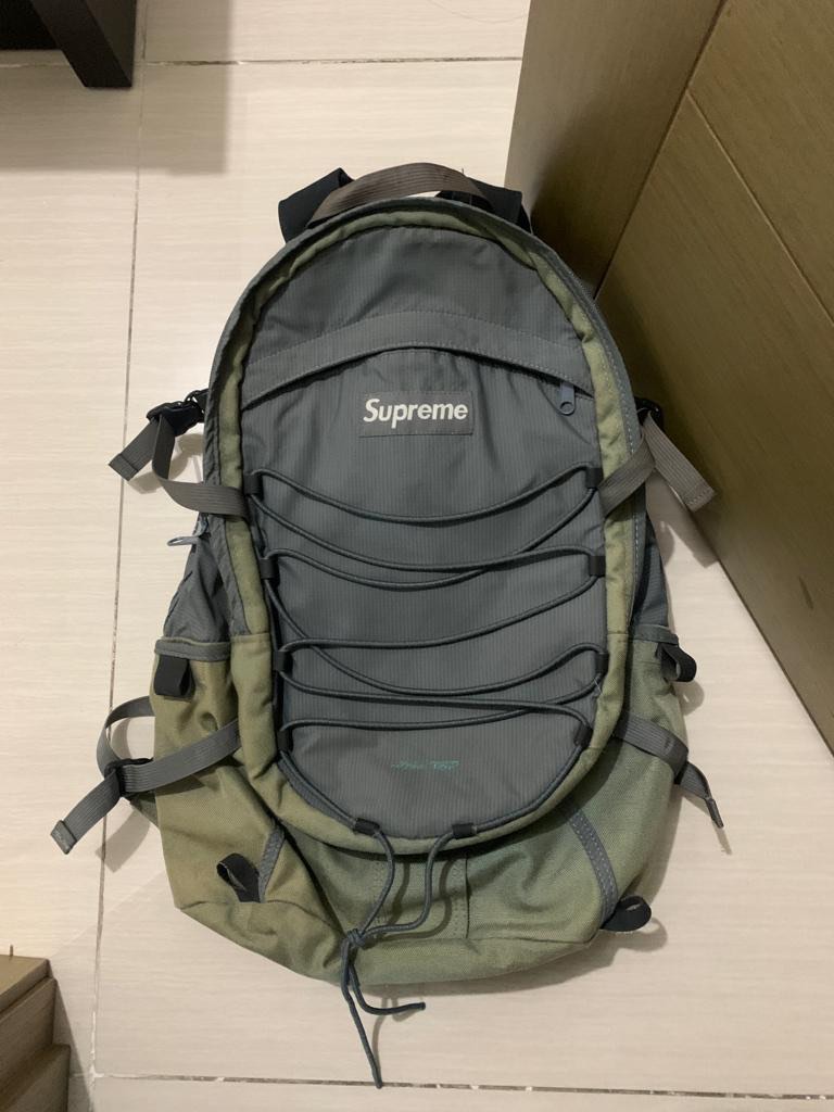 SUPREME] 11AW PRINTED CHECK BACKPACK | kusawestern.co.ke