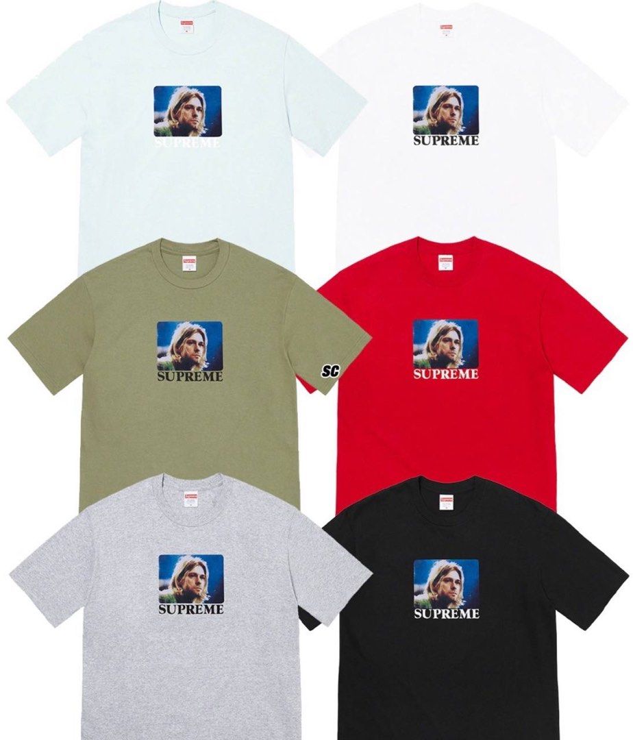 MカラーSupreme Kurt Cobain Tee Red Mサイズ