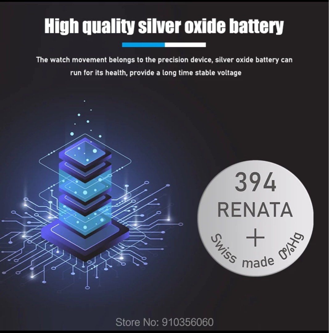 Swiss-Certified 48-S9266WH-BK Watch Battery main image 0