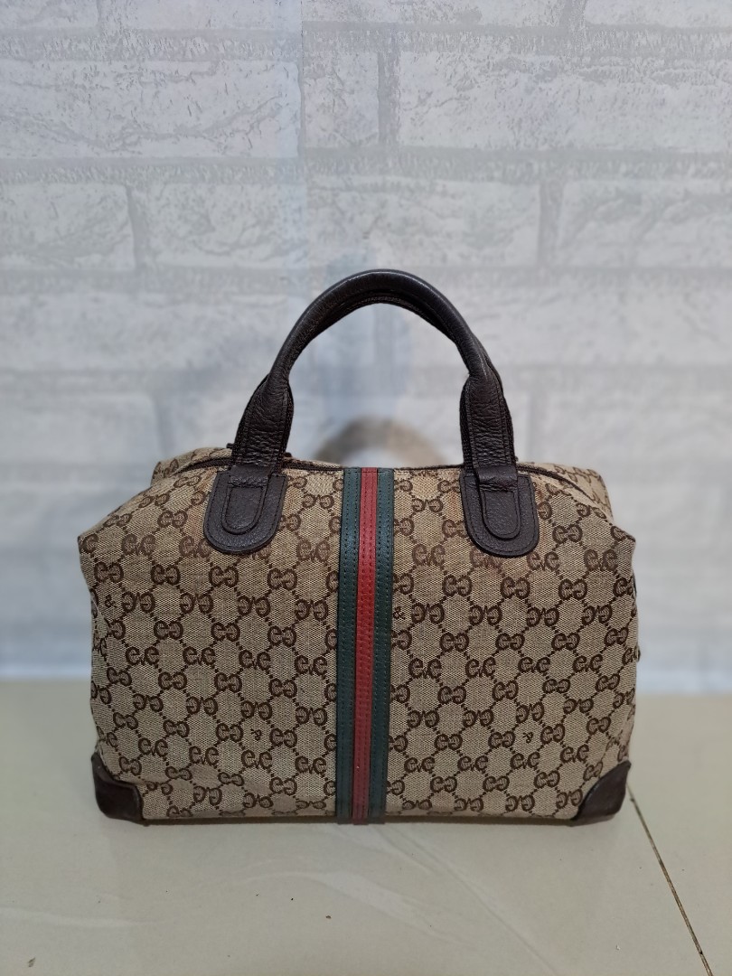 Foto gambar model tas gucci terbaru original selempang speedy kanvas asli  dan harganya murah