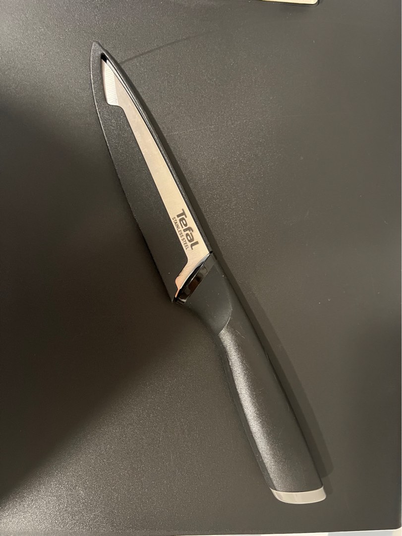 Tefal Comfort Utility Knife with Cover (12cm), Furniture & Home Living ...