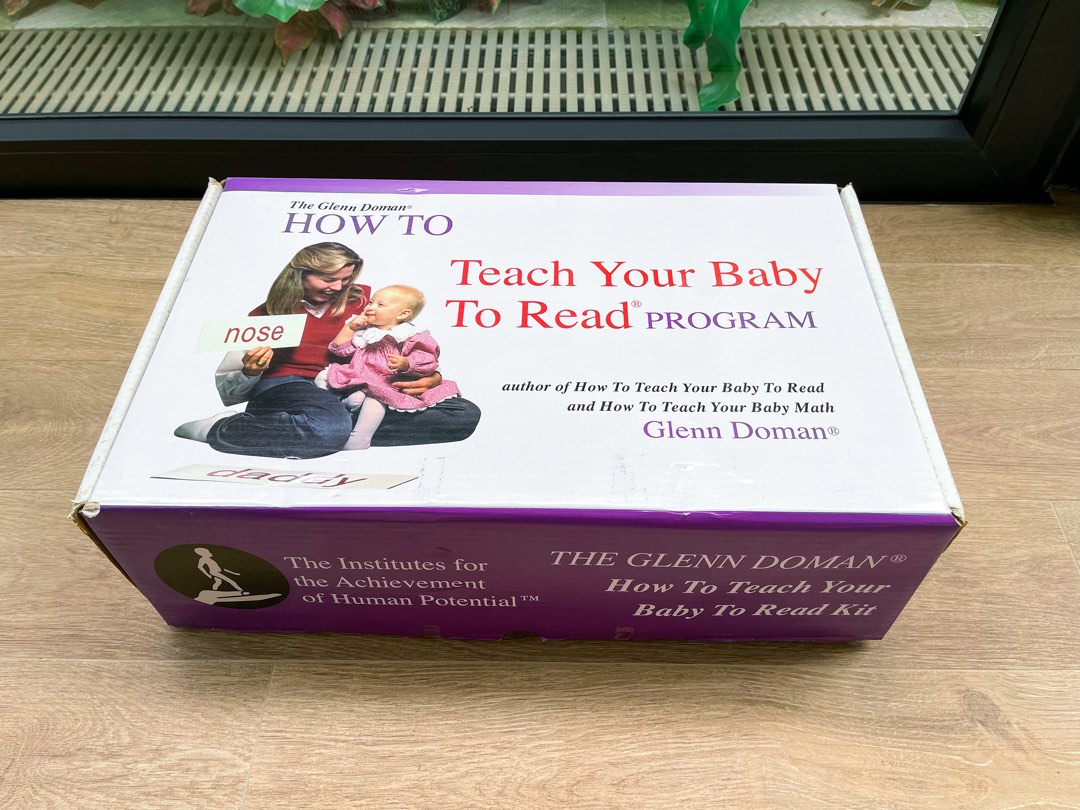 The Glenn Doman Teaching Flash Cards, Babies & Kids, Infant Playtime on