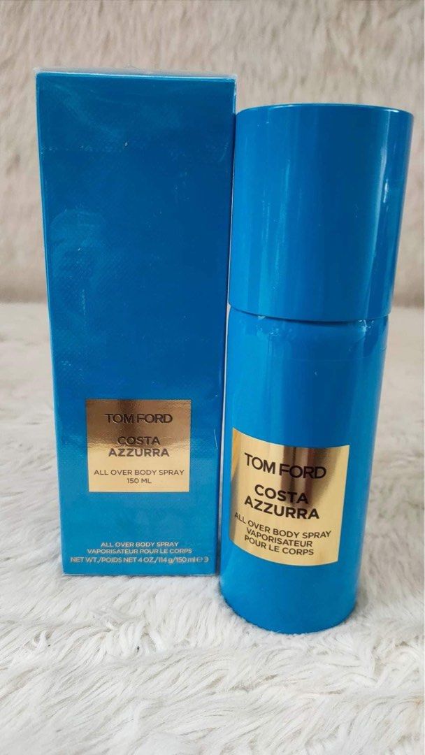 Tom Ford Costa Azzura All over body spray 150ml, Beauty & Personal Care,  Fragrance & Deodorants on Carousell