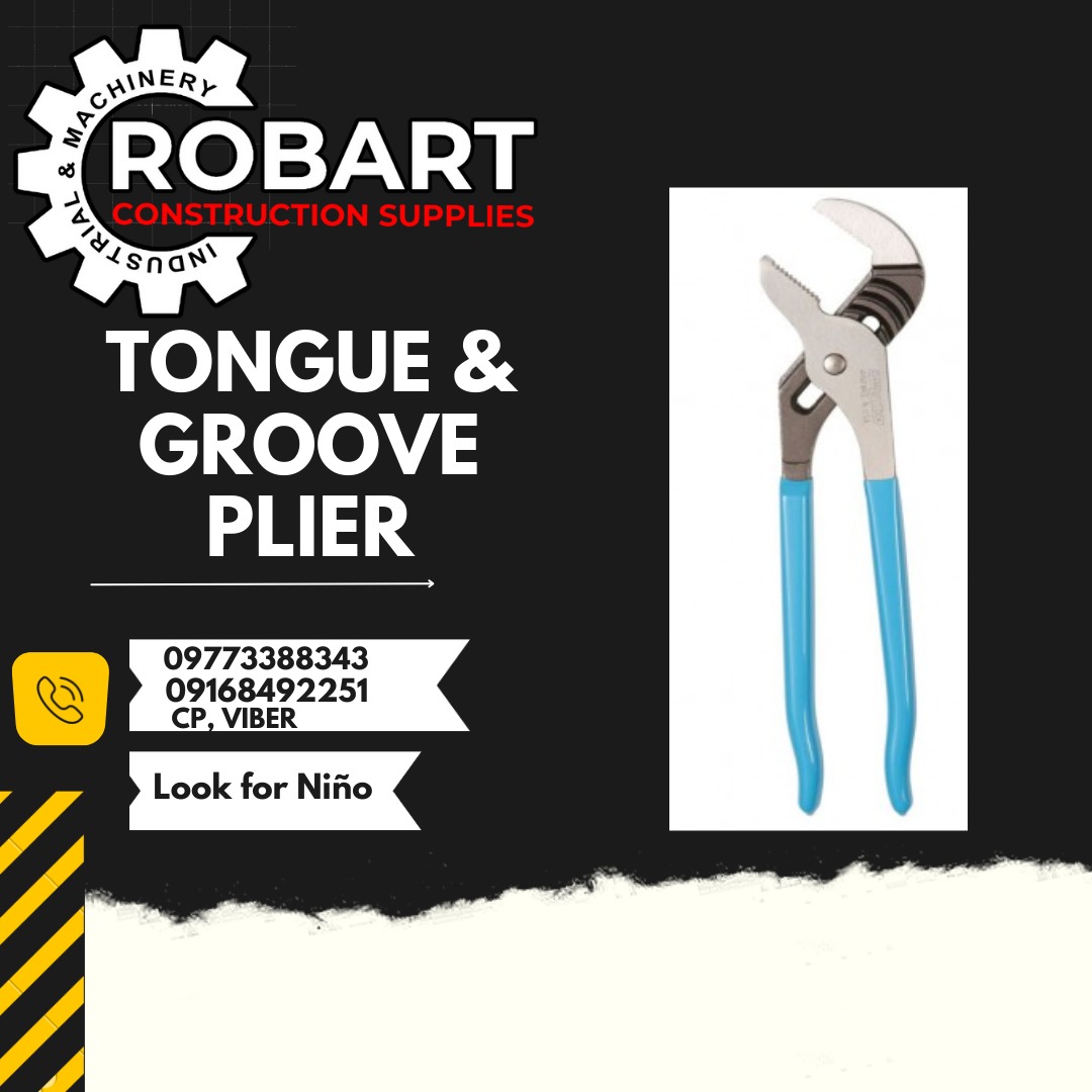 TONGUE & GROOVE PLIER, Commercial & Industrial, Construction Tools