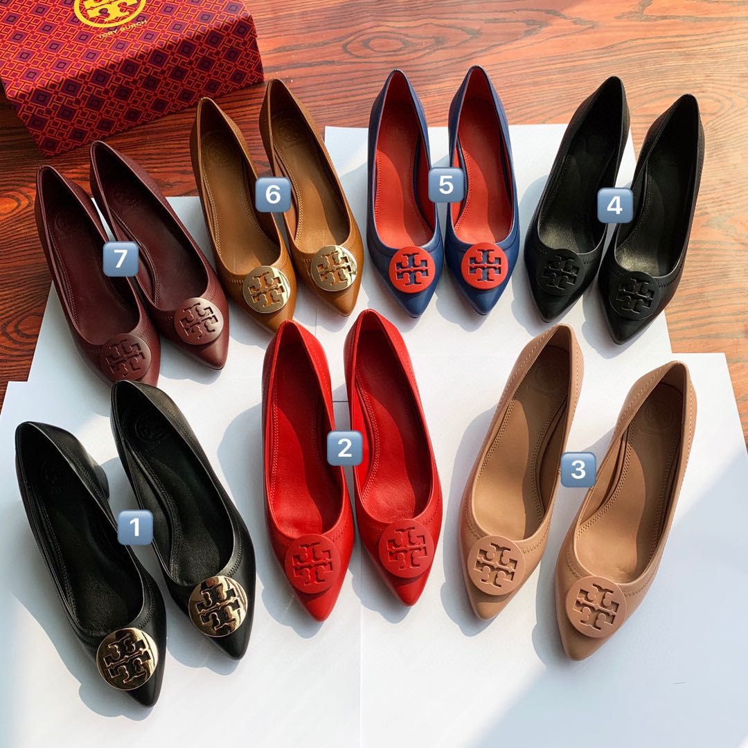 Tory Burch pointed heels  cm size 34-40, Women's Fashion, Footwear,  Heels on Carousell