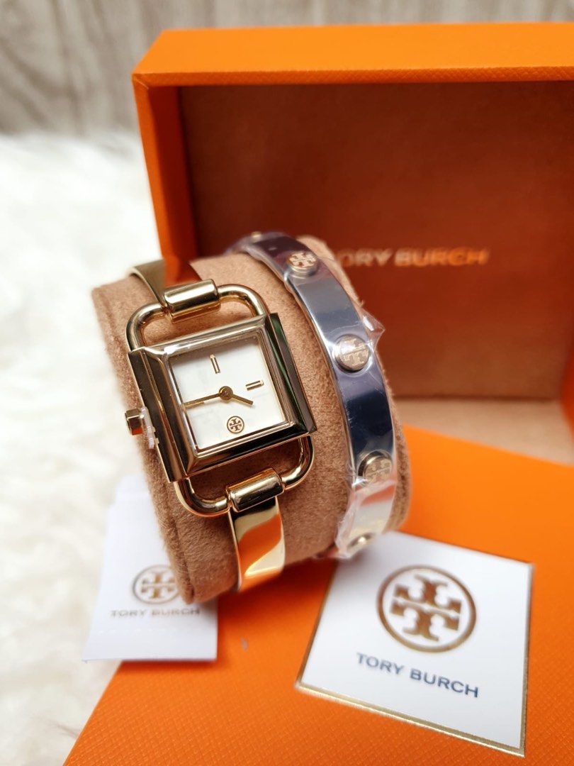 Tory Burch TBW7257 Phipps Watch Gift Set Two Tone Stainless Steel Barang Mewah Jam Tangan di Carousell